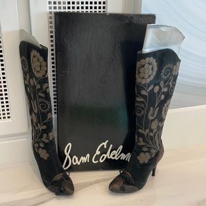 Sam Edelman Suede Heeled Boots